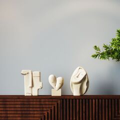 Объект декоративный Sleeping Head «Спящая голова» 22 см