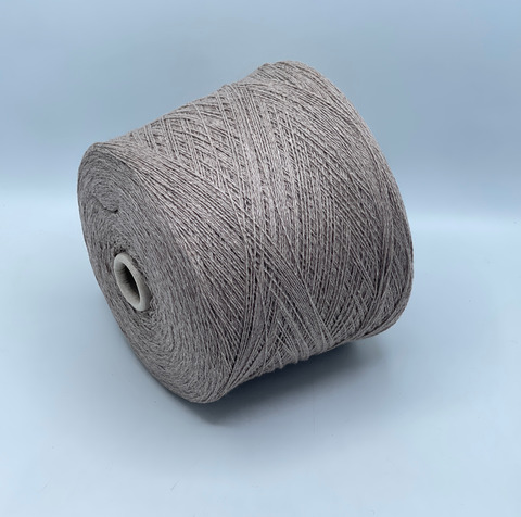Filati Naturali, Eco cashmere, 2/12 600м, 100% кашемир с добавлением переработанных волокон, Серо-коричневый меланж, 40529