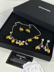 Колье цепочка с подвесками лимонами CHANEL