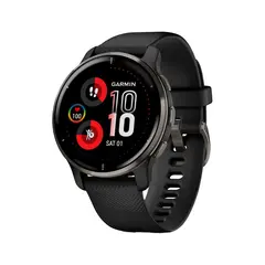 Умные часы Garmin Venu 2 Plus, 43.6mm, Slate Black (010-02496-11)