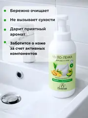 Floresan FS Мыло - пенка для рук и тела ИМБИРЬ и ЛЕМОНГРАСС 600мл (Ф-145)