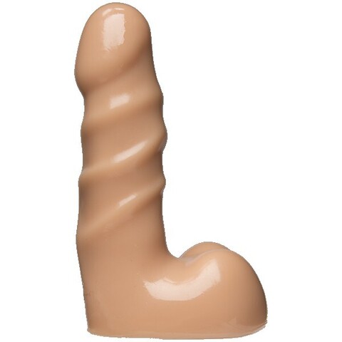 Насадка Харнесс 5 с мошонкой Vac-U-Lock™ - 5.5 Raging Hard-On Cock - Vanilla
