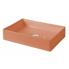 ArtCeram Scalino SCL002 13 00 ARANCIO CAMMEO Раковина накладная, 38x55, цвет: оранжевый фото