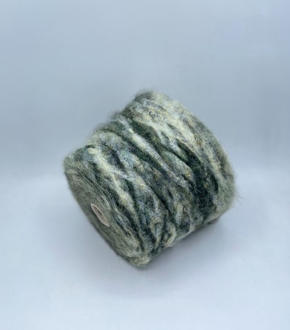 Linea Piu (пр.Италия), art.Dikson, 230м/100гр. 22%Альпака 22% Мохер 12%Полиамид  44%Акрил, цвет-Зеленый мультиколор,арт.30725