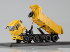 KAMAZ-6540 8x4 tipper yellow 1:43 Start Scale Models (SSM)