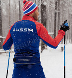 Утеплённый лыжный костюм Nordski Premium Patriot мужской