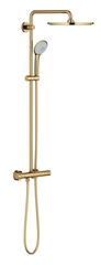 Душевая система с термостатом для настенного монтажа, GROHE Euphoria System 310, холодный рассвет глянец, (26075GL0)