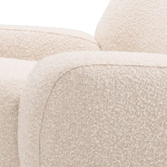 Поворотное кресло UDINE, Bouclé cream