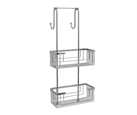 WasserKRAFT K-71122 Комплект из держателей и 2-х навесных полок, цвет: хром