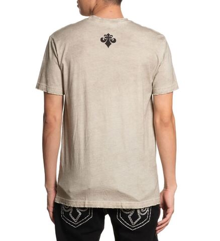 Affliction | Футболка мужская Poetic Tee A28176 сзади