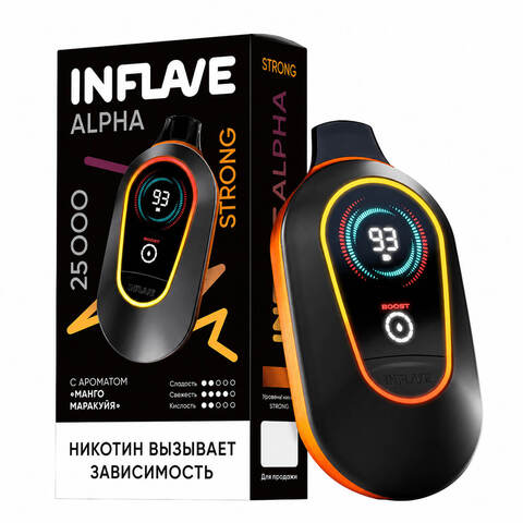 INFLAVE ALPHA 25000 STRONG - Манго Маракуйя