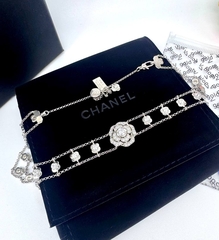 Колье/чокер CHANEL коллекция Bouton de CAMELIA white VGOLD