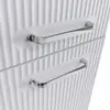 BelBagno DUE-1500-2A-SC-BL-P DUE Шкаф подвесной с двумя распашными дверцами с доводчиками, с двумя полками, универсальный, Bianco Lucido, 400x300x1500