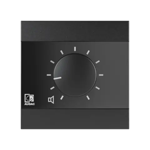 Настенный регулятор громкости Audac WP200/B