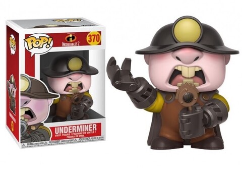 Коллекционная фигурка Funko POP! Disney. Incredibles 2: Underminer (370)