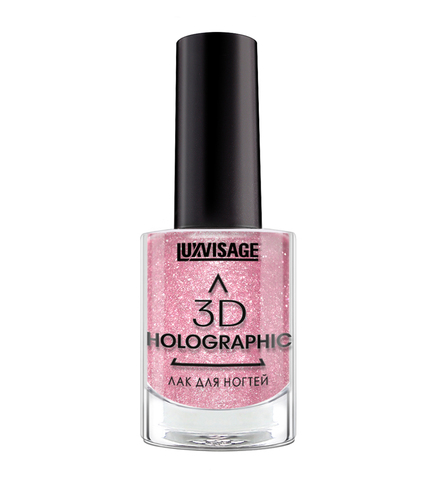 LuxVisage Лак для ногтей 3D HOLOGRAPHIC тон 716 сияющий алмаз 11мл