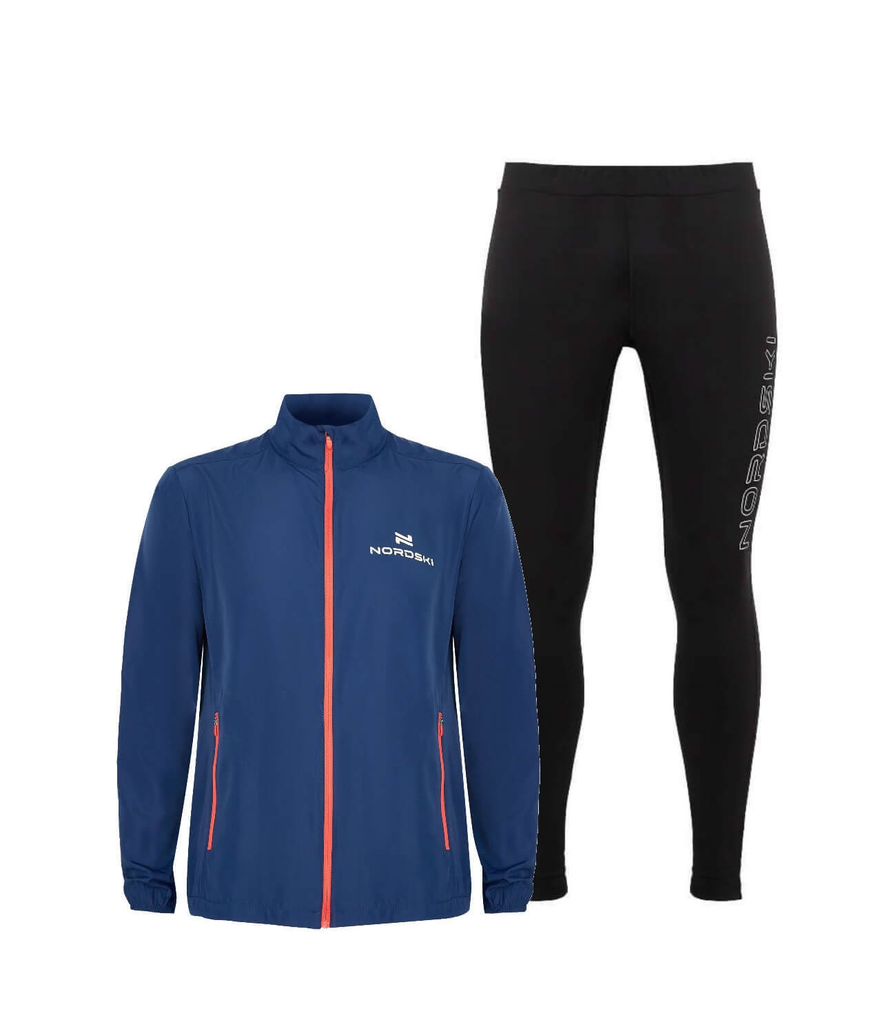 Nordski Motion Elite костюм для бега мужской black-navy