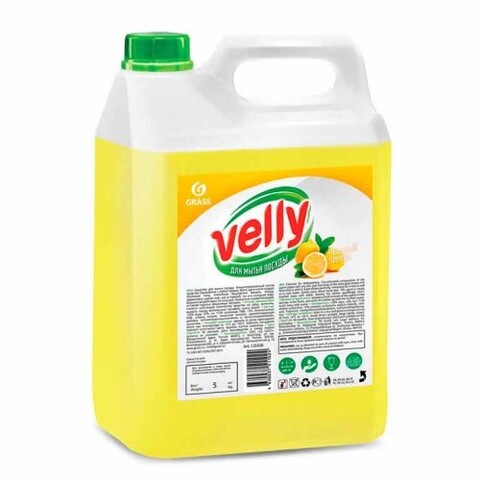 GraSS Моющее средство для посуды GraSS VELLY Premium Лимон 5л