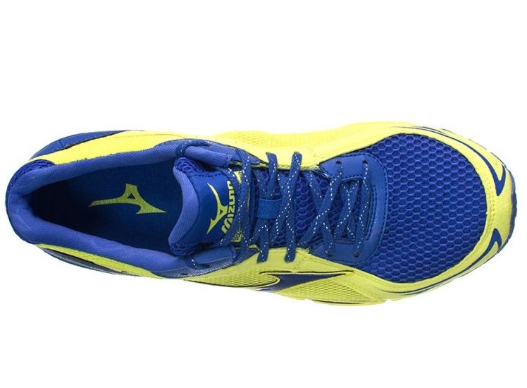 Кроссовки для бега Mizuno Wave Aero 13 мужские желтые - 2