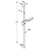 Kludi Freshline 679400500 Душевой гарнитур, цвет: хром