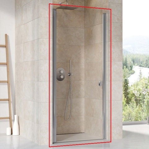 Ravak 0QV70C00Z1 дверь душевая CSD1-90 блестящий+стекло Transparent