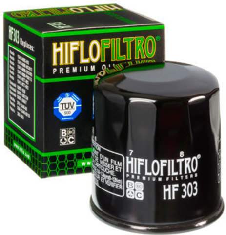 Масляный фильтр Hiflo HF303 для Honda, Kawasaki, Yamaha
