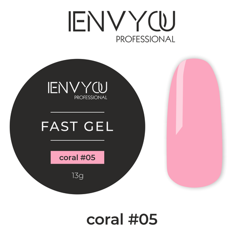 I Envy You, Fast Gel 05 Coral (13g)