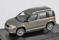 Skoda Yeti 2015 Jungle green metallic Abrex 1:43