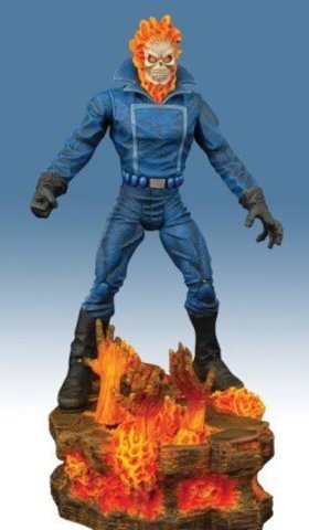 Марвел Селект фигурка Призрачный Гонщик — Marvel Select Ghost Rider