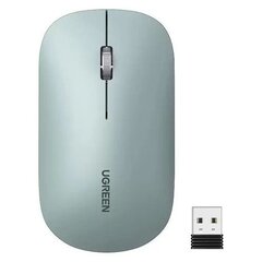 Беспроводная компьютерная мышь UGREEN MU001 (90374) Portable Wireless Mouse, зеленый