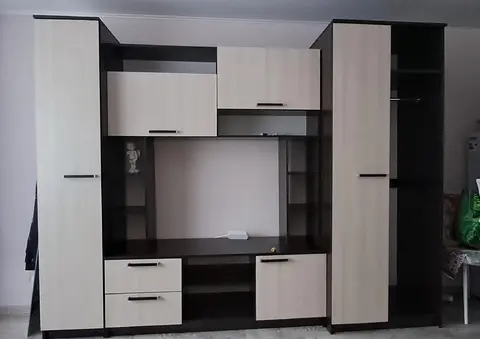 Гостиная Флора ясень белый