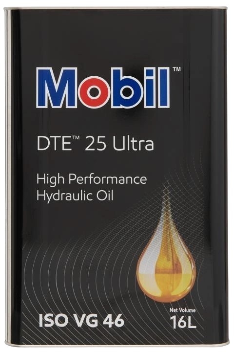 Масло гидравлическое Mobil DTE 25 Ultra минеральное 16л