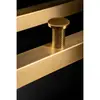 Boheme 728-MG Полотенцесушитель электрический 2-трубы квадратный MATT GOLD