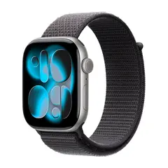 Умные часы Apple Watch Series 11 GPS, 46mm, Space Gray Aluminium Case with Dark Gray Sport Loop