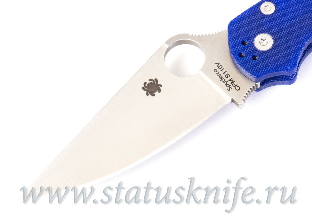 Нож Spyderco C81GPDBL2 Paramilitary 2 CPM-S110V Sprint Run G10