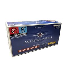 Гильзы AMERICAN AVIATOR Super Slim White XL 6/24мм (200)
