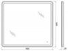 BelBagno Marino SPC-MAR-900-800-LED-TCH-WARM Зеркало с встроенным светильником и кнопочным выключателем