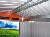 Металлический сарай GreenStorage Арчер D 267х245 коричневый
