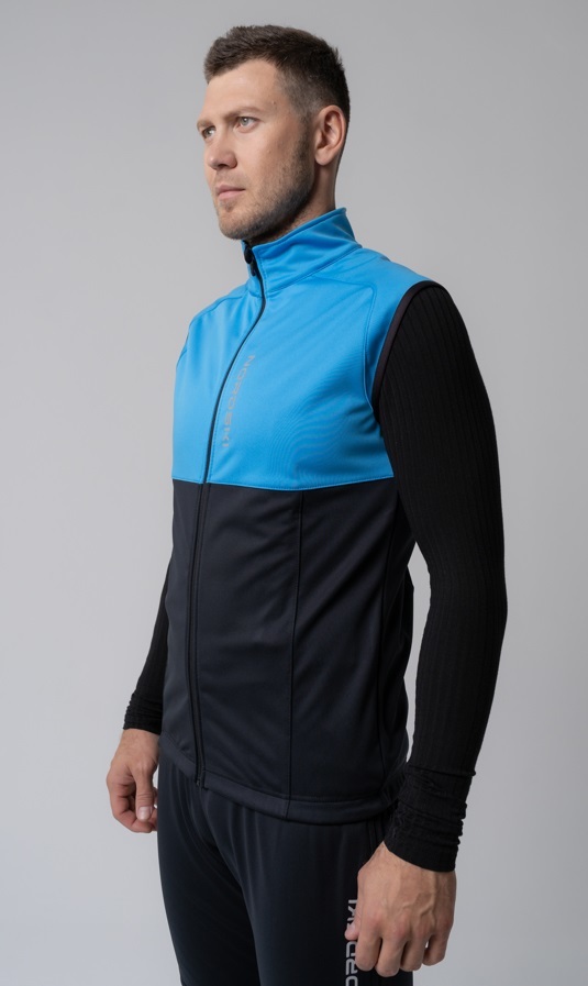 Nordski Premium лыжный жилет мужской light blue - 3