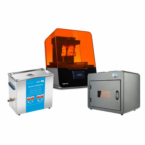 Formlabs Form 3 + Uniz 3.2 л + Wanhao Boxman-1