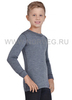 Терморубашка Norveg Soft Teens для мальчика серая - 2