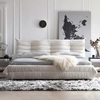 Двуспальная кровать RBD029 New Vintage Ivory leather — фото 3