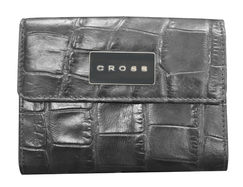 Кошелек Cross Coco Nicole, кожа наппа, Grey, 12,5 х 10 х 2,4 sm (AC538226-3)