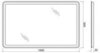 BelBagno Marino SPC-MAR-900-800-LED-TCH-WARM Зеркало с встроенным светильником и кнопочным выключателем