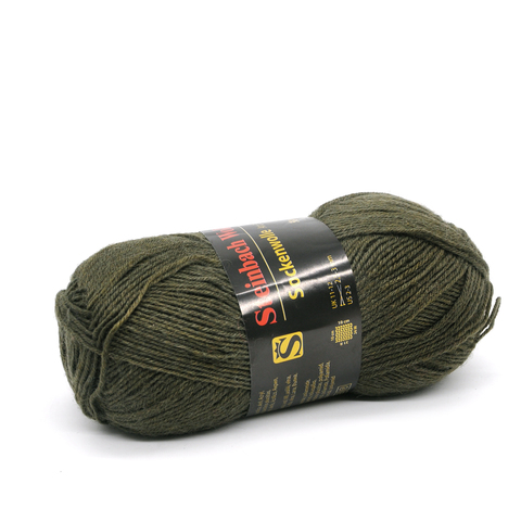 Носочная пряжа Sockenwolle однотонная, 50г