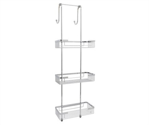 WasserKRAFT K-72233 Комплект из держателей и 3-х навесных полок, цвет: хром