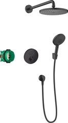 Hansgrohe Raindance S 27959670 Душевая система набор (черный матовый) фото