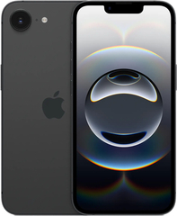 Apple iPhone 16e SIM+eSIM 128 ГБ, Черный (Black)