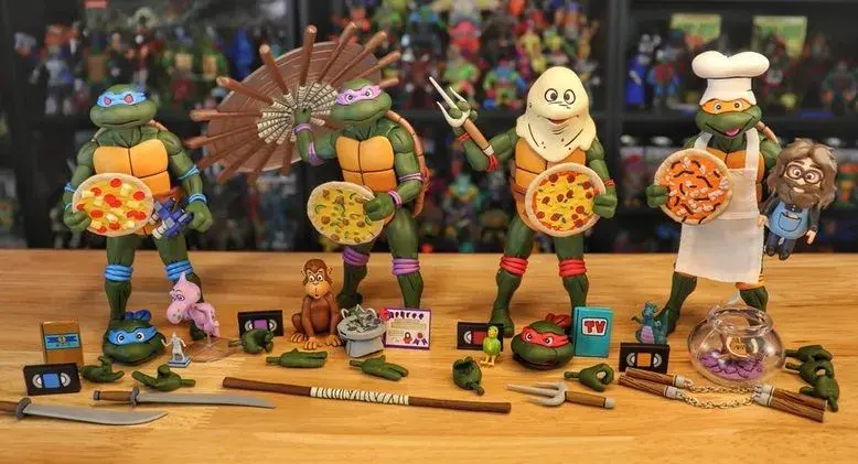 Фигурка Леонардо Черепашки Ниндзя Pizza Club