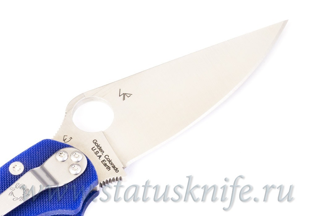 Нож Spyderco C81GPDBL2 Paramilitary 2 CPM-S110V Sprint Run G10